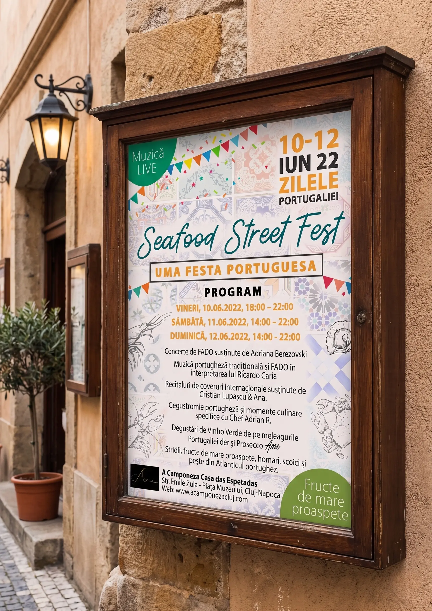 Seafood Street Fest — promotional materials