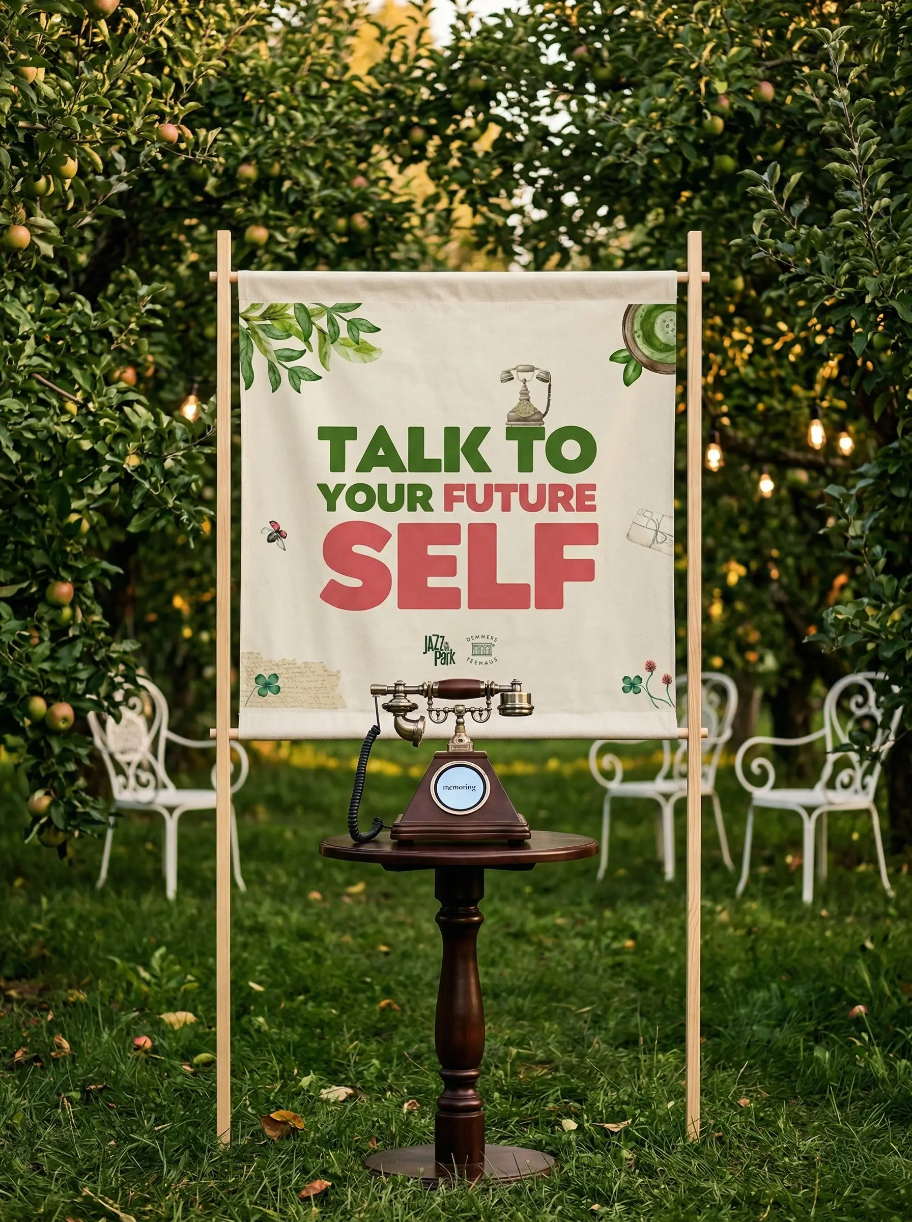 Jazz in the Park 2025 — vertical banner