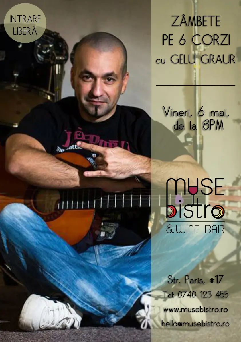 Muse Bistro & Wine Bar — events poster or Facebook promo