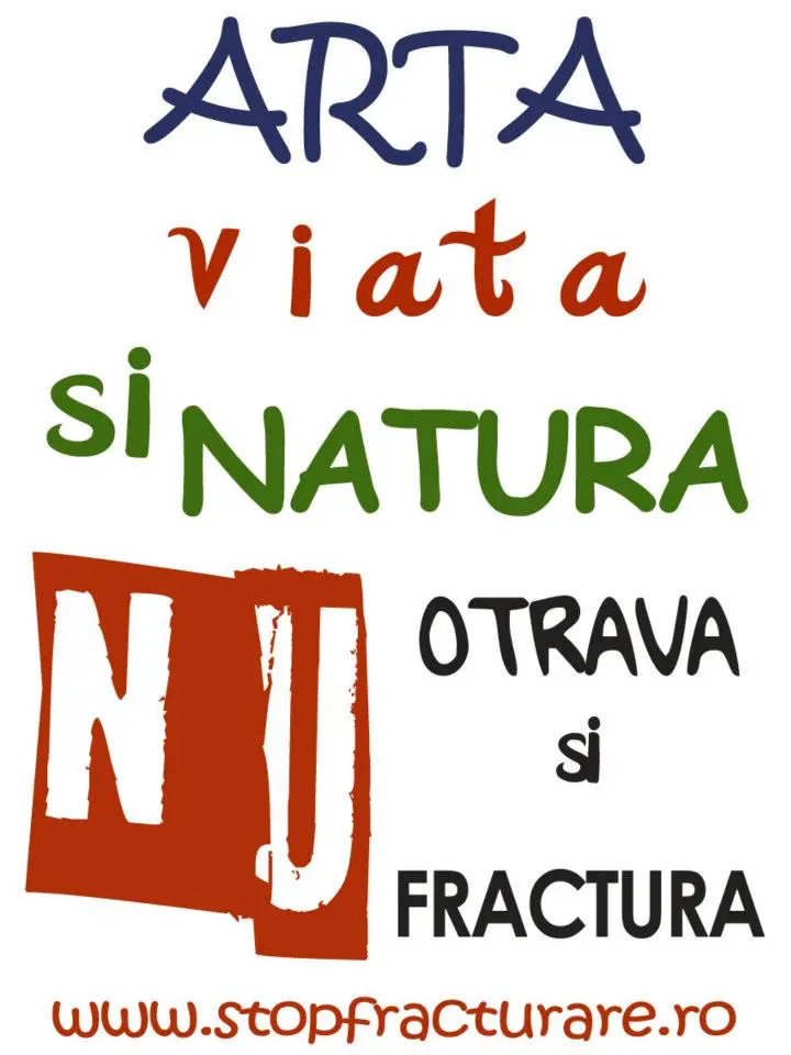 No Fracking — digital sign mock-up