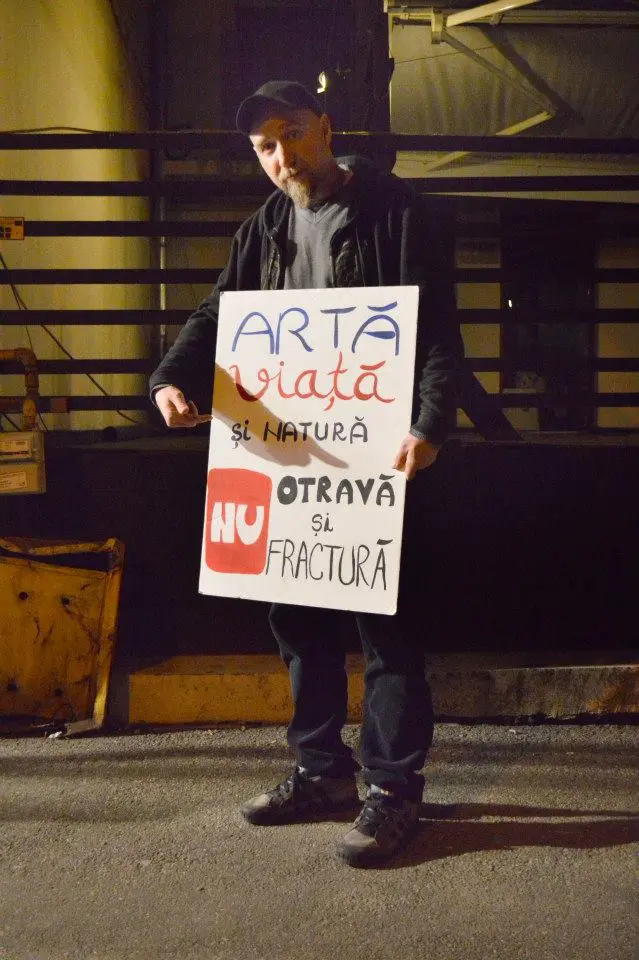 No Fracking campaign — DJ Vasile