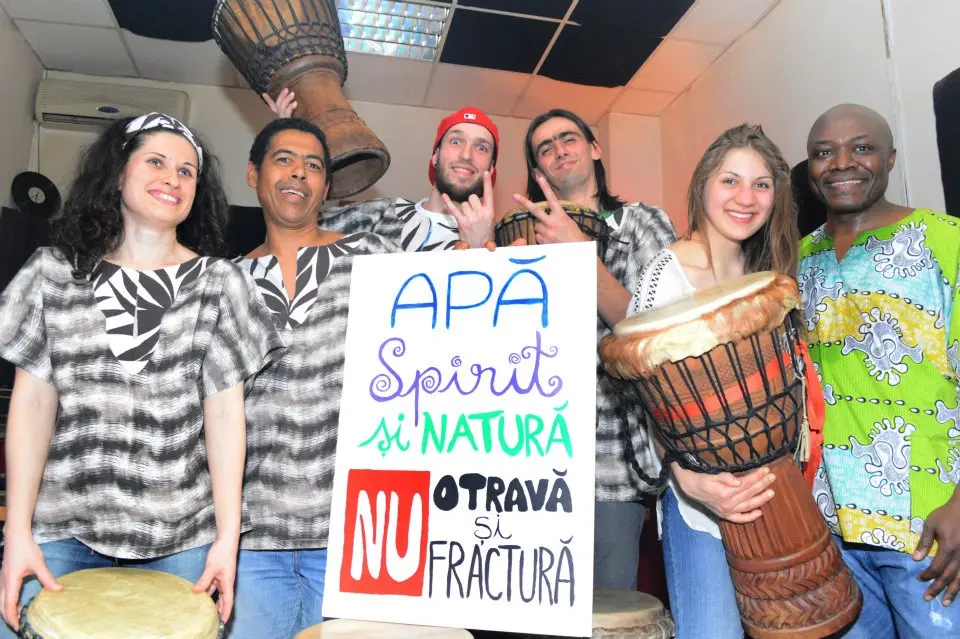 No Fracking campaign — Ikaya Drums